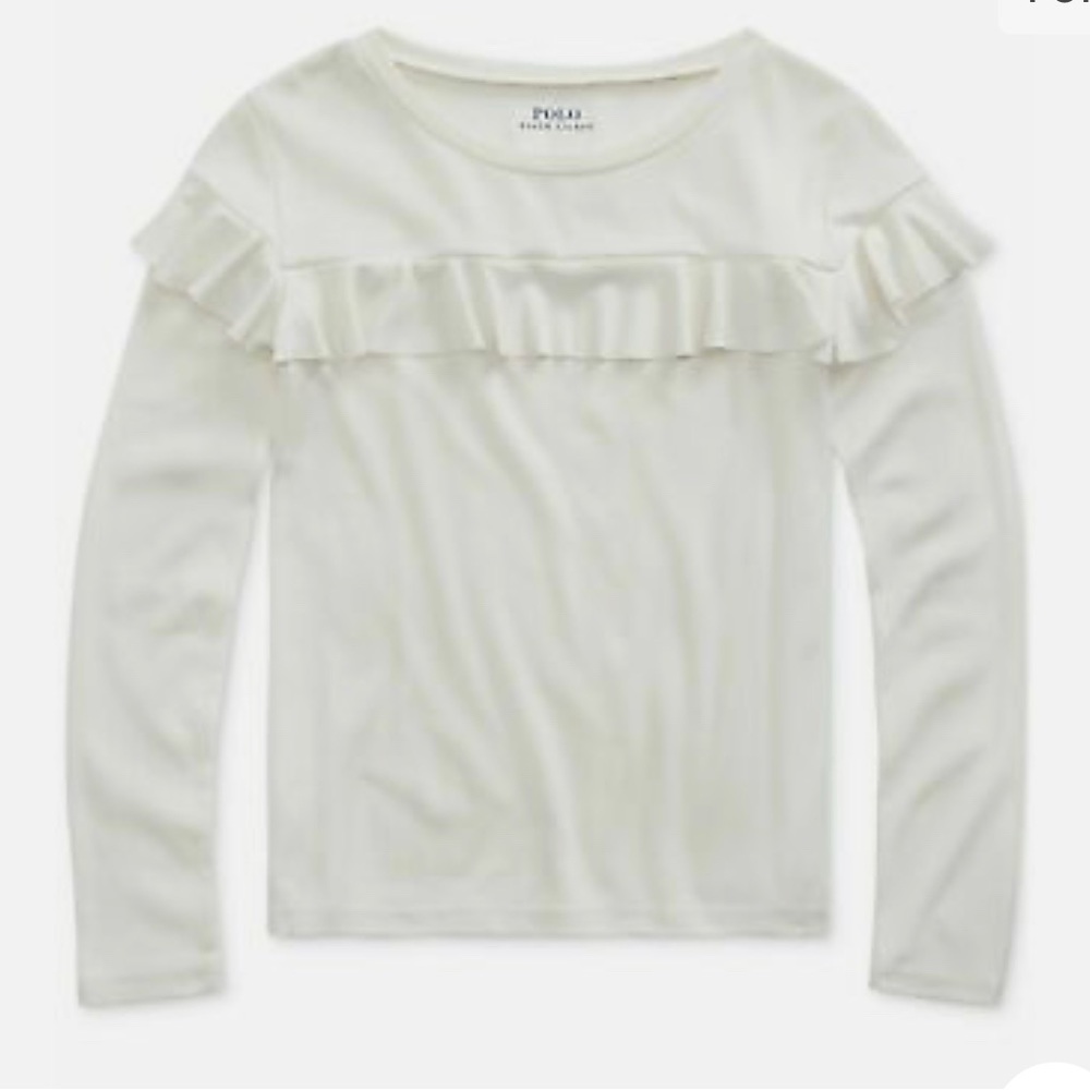 Polo Ralph Lauren Little Girls Ruffled Top